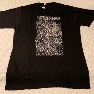 Crystal Castles Black Band t-shirt